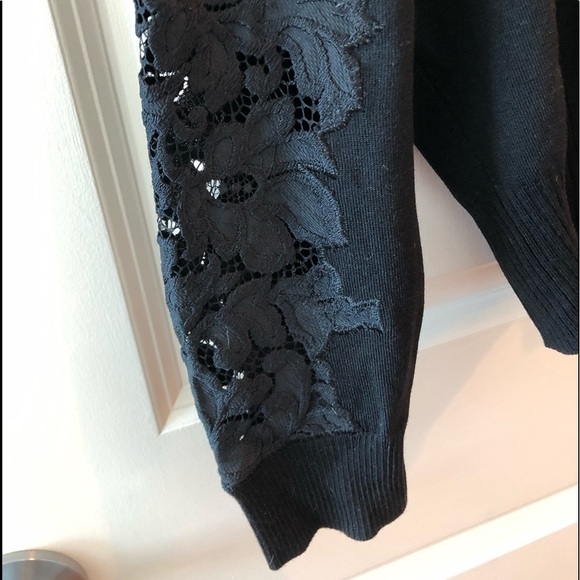 Diane Von Furstemberg Doris Cardigan in Black - Picture 9 of 16